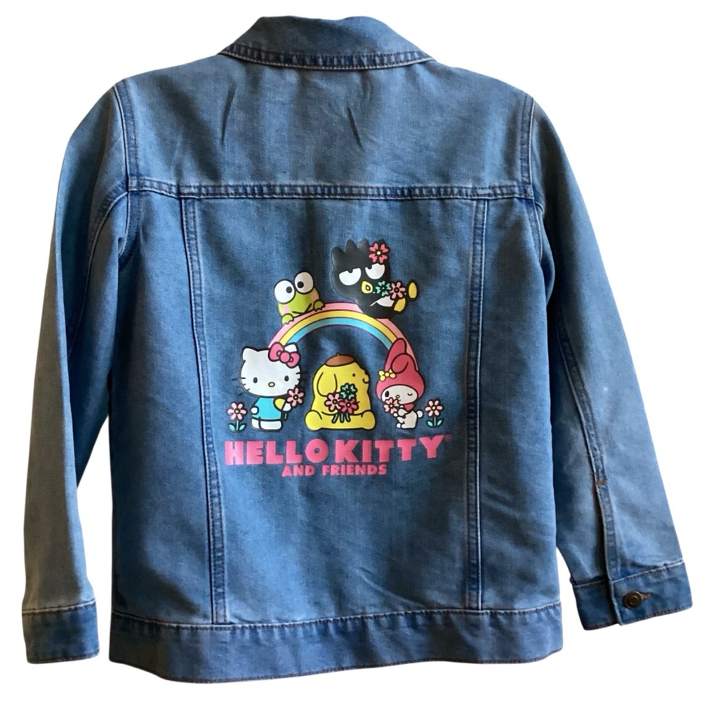 Sanrio Hello Kitty & Friends Denim Jean Jacket Girls size L/10-12